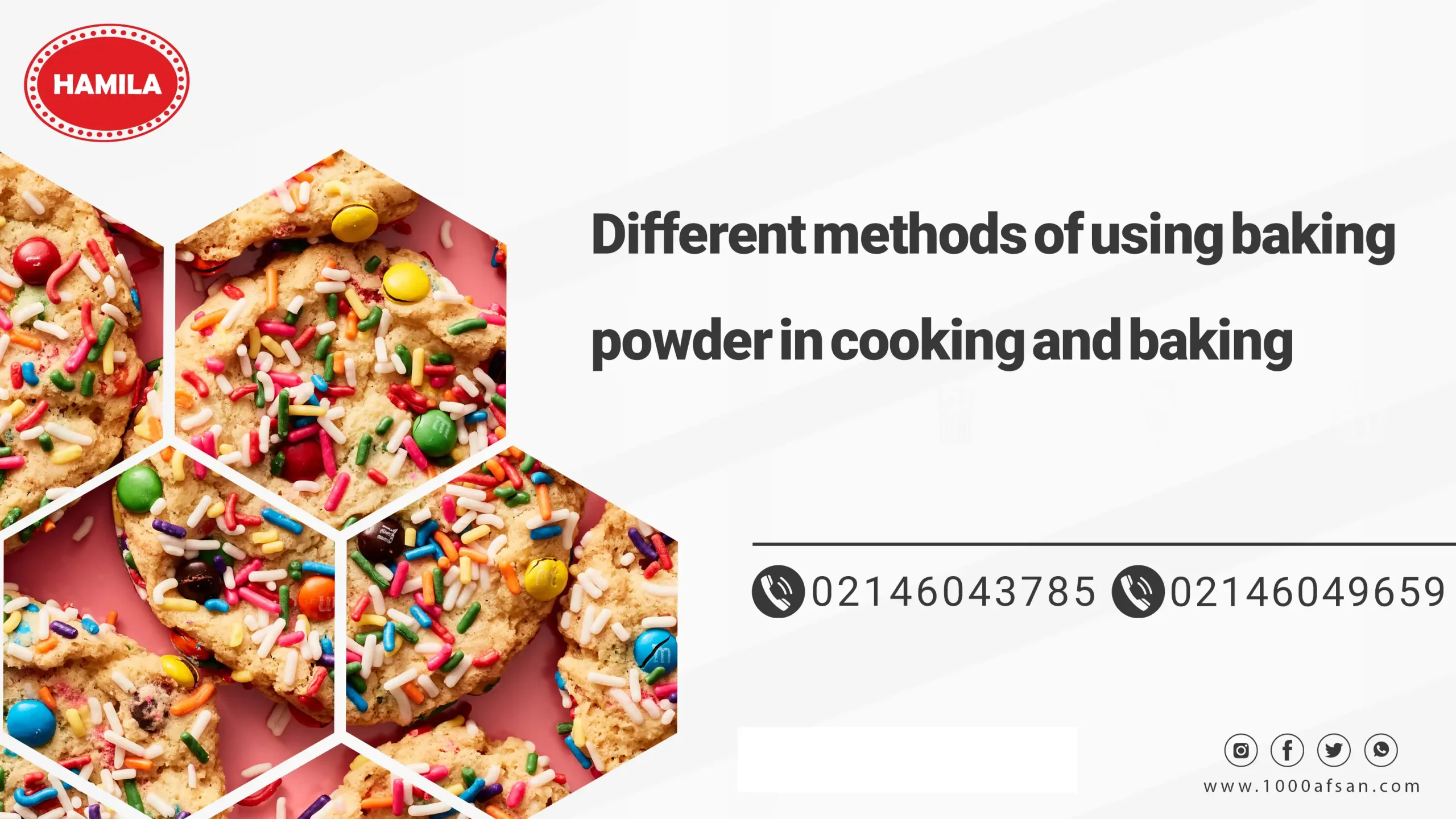 Different methods of using baking powder in cooking and baking