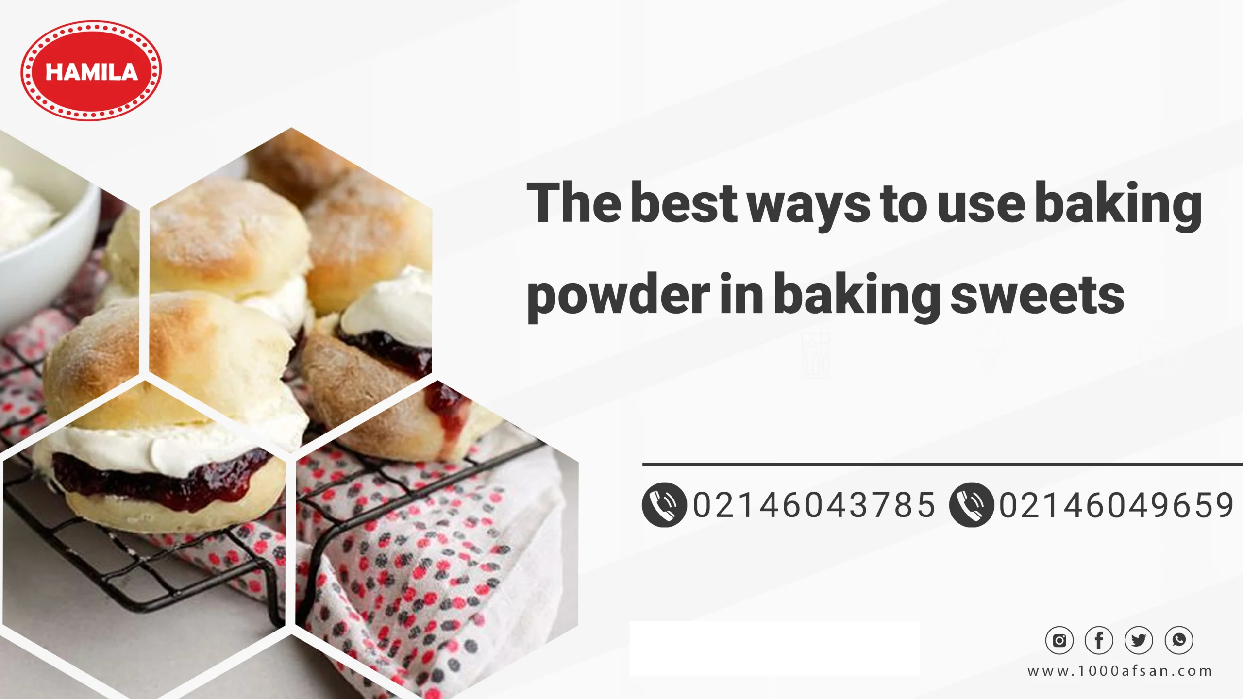 The best ways to use baking powder in baking sweets