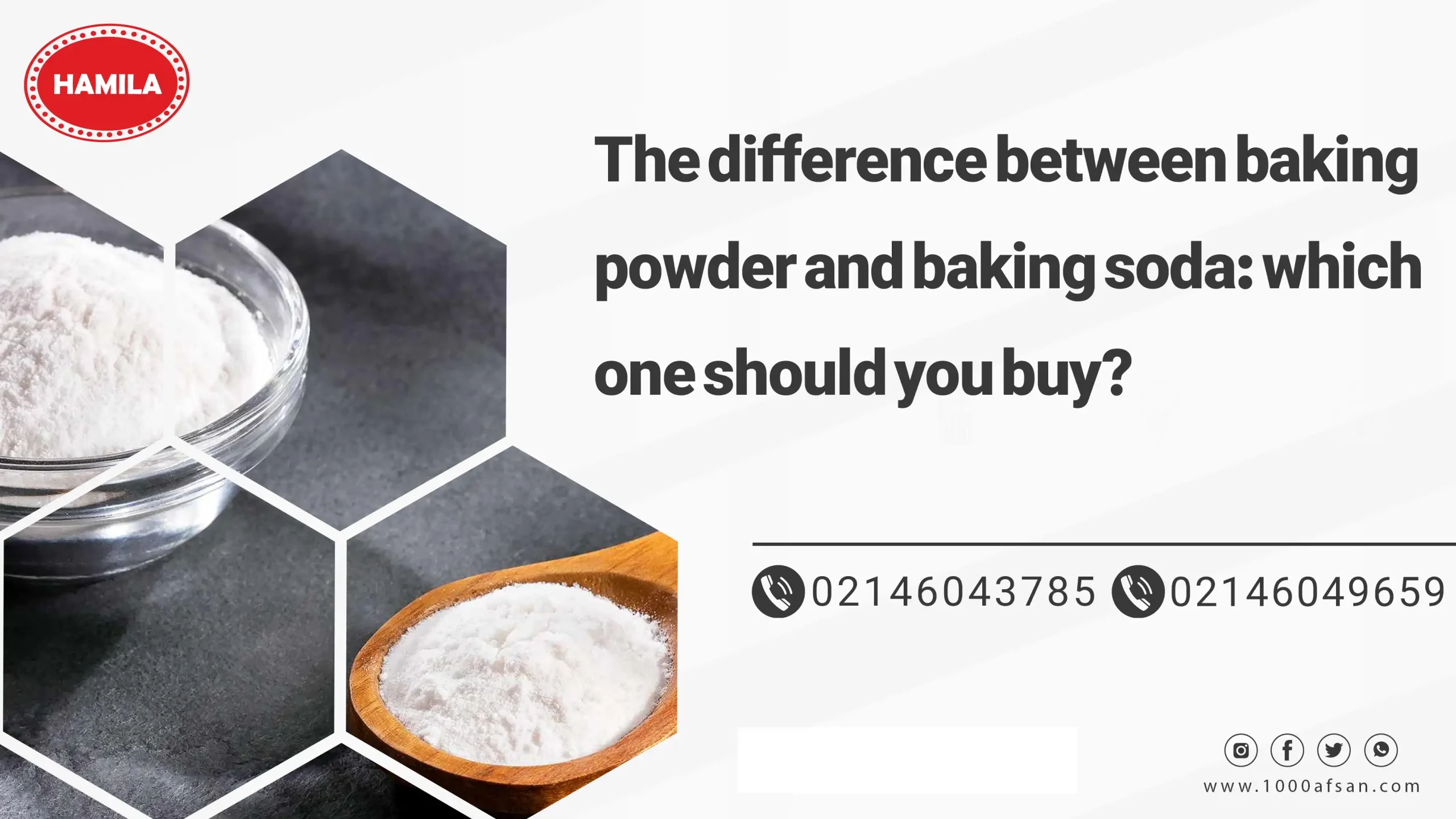 The difference between baking powder and baking soda: which one should you buy?